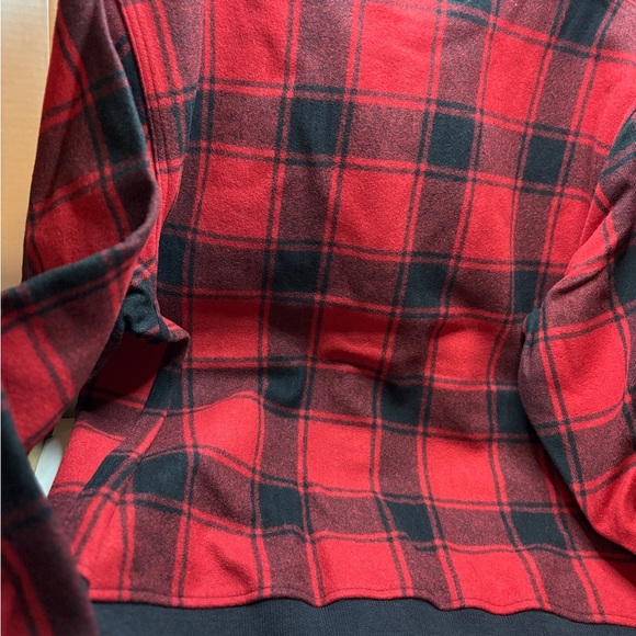 Filson Men’s CCC Wool Bomber Red/Black Buffalo Plaid Jacket Size X-Large NWT - Picture 5 of 15